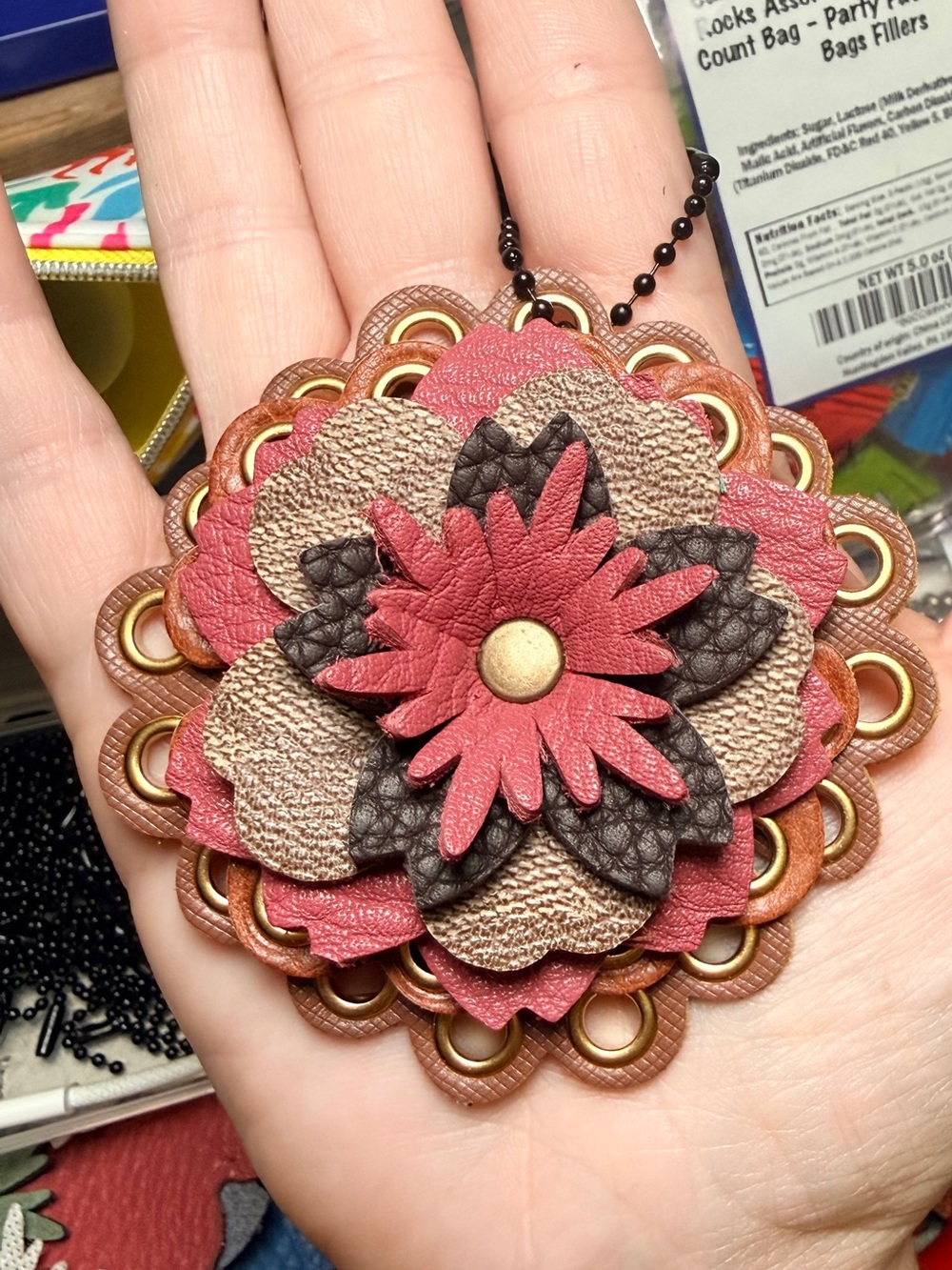 Handmade Floral Charm